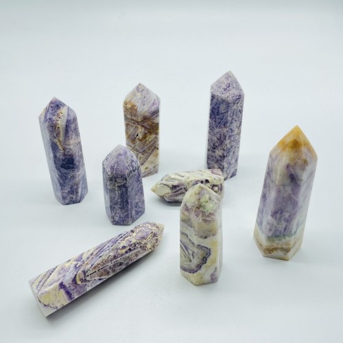 Violet Fluorite Tower Point Wholesale