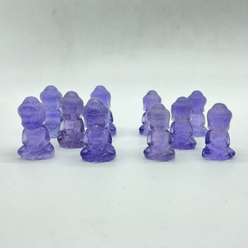 Baby Buddha Fluorite Carving Wholesale