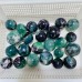 24 Pieces Feather Fluorite Sphere Ball