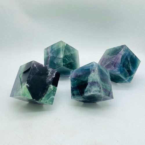 Rainbow Fluorite Cube Wholesale