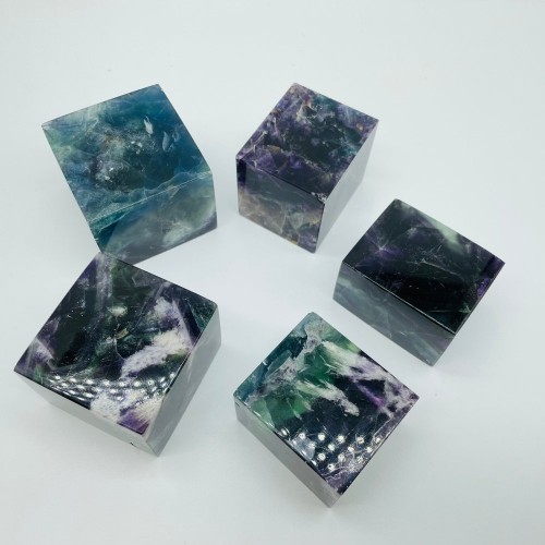 High Quality Fluorite Cube Wholesale