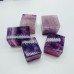 High Quality Purple Rainbow Fluorite Cube Wholesale