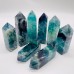 High Quality Feather Fluorite Four-Sided Tower Point Wholesale