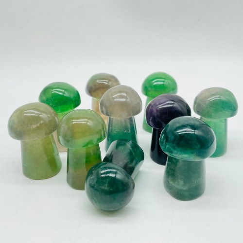 Fluorite Mushrooms Wholesale