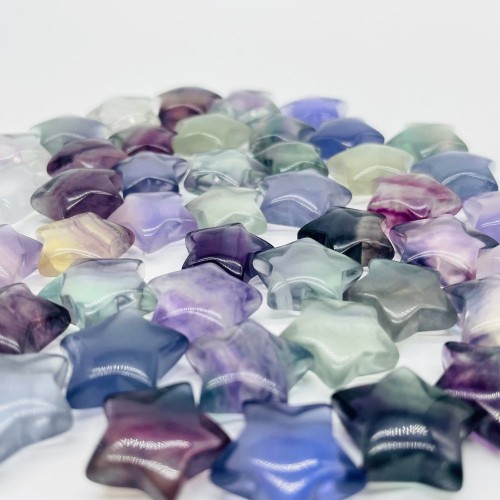 Mini Fluorite Star DIY Pendant Wholesale