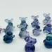 Rainbow Fluorite Mini Moose Carving Wholesale