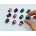 Rainbow Fluorite Coffin Carving Wholesale