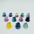 Mini Rainbow Fluorite Castle Carving Wholesale