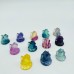 Mini Rainbow Fluorite Castle Carving Wholesale