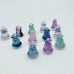 Mini Fluorite Christmas Tree Carving Crystals Wholesale