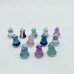 Mini Fluorite Christmas Tree Carving Crystals Wholesale