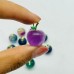 Mini Rainbow Fluorite Apple Carving Wholesale