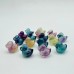 Mini Rainbow Fluorite Duck Carving Wholesale