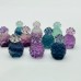 Mini Rainbow Fluorite Pineapple House Carving Wholesale