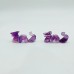 Mini Rainbow Fluorite Carving Combination Dragon Wholesale