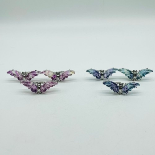 Rainbow Fluorite Bat Ring Wholesale