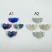 Fluorite Heart Wing Carving Wholesale