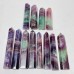 12 Pieces Large Rainbow Fluorite Tower