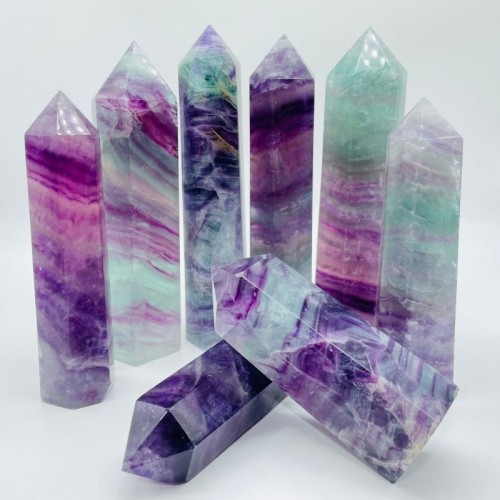 Rainbow Fluorite Tower 4-7in(10-18cm) Wholesale