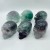 6 Pieces Large Fluorite Halloween Skull Carving