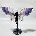 5 Pairs Beautiful Small Fluorite Angel Wing With Stand