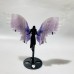 5 Pairs Beautiful Small Fluorite Angel Wing With Stand