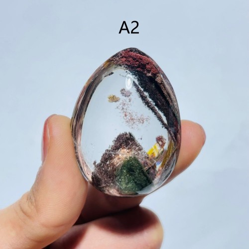 Teardrop Shape Garden Quartz For Collection