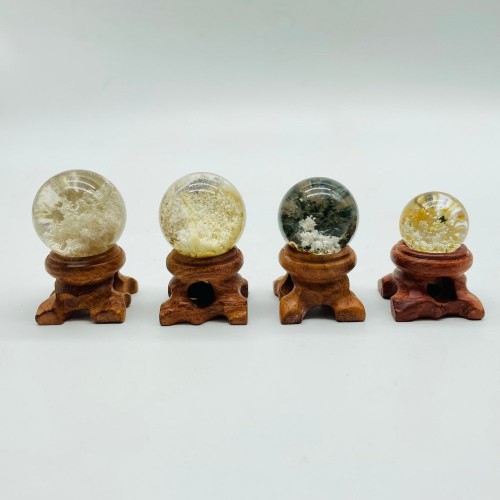 High Quality Garden Quartz Sphere For Collection