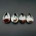 4 Pieces Nine-tailed Fox Garden Quartz Inner Scene Carving