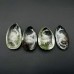 4 Pieces Beautiful Dolphin Garden Quartz Inner Scene Carving