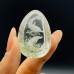 4 Pieces Beautiful Dolphin Garden Quartz Inner Scene Carving