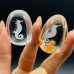 12 Pieces Beautiful Seahorse Garden Quartz Inner Scene Carving