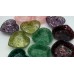 6 Types Resin Amethyst&Garnet Malachite Chips Gravel Heart Bowl Wholesale