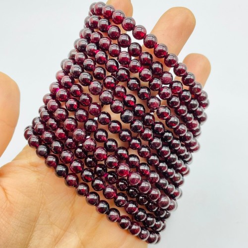 6mm Garnet Bracelets Wholesale