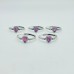 S925 Sterling Silver High Quality Purple Garnet Ring Wholesale