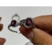 2Types Different Styles Purple Garnet Cut Faceted Ring Wholesale