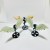 3 Pairs Flying Dragon Wing With Stand Fire Quartz Green Calcite