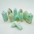 Fat Green Calcite Four-Sided Tower Points Wholesale