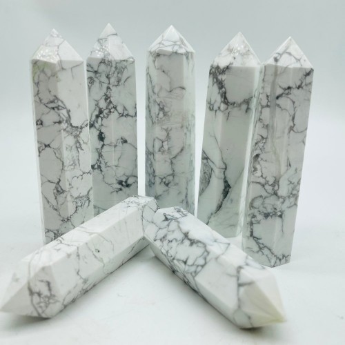 Howlite Point Tower Wholesale