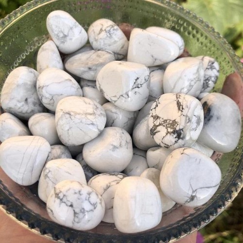 Howlite Tumbled 1-2in(2.5-5cm) Wholesale