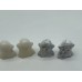 White Jasper & Howlite Ghost Halloween Carving Wholesale