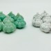 Green Aventurine & Howlite Halloween Pumpkin Carving Wholesale