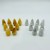 2 Types Mini Christmas Tree Howlite & Yellow Agate Pine Tree Carving Wholesale