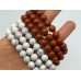 Howlite & Red Jasper Bracelet Wholesale