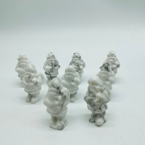 Howlite Santa Claus Carving Wholesale