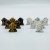 Mini Tiger Eye Howlite Tombstone Skull Cross Carving Wholesale