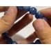 Blue Kyanite Apple Shape Beads Bracelet (HGUB16)