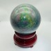 Ruby In Kyanite Mixed Green Mica (UV REACTIVE) Beautiful Sphere