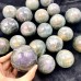 Orange&Purple Labradorite Sphere Quartz Wholesale