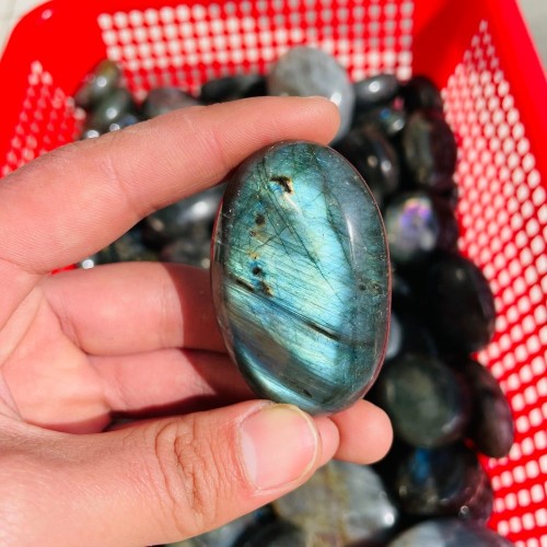 High Quality Dark Labradorite Tumbled Wholesale